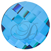 SWAROVSKI 2035 Rhinestones 30mm Bermuda Blue